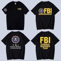 ราคา ขายร้อน เสื้อยืดแขนสั้นคอกลมผ้าฝ้ายแห่งชาติ FBI US FBI ตัวแทนฟิล์มรอบคอเสื้อยืดแขนสั้นผู้ชายและผู้หญิงเสื้อผ้าCotton (28162442493)