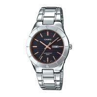 ราคา Casio Standard นาฬิกาข้อมือผู้หญิง สายสแตนเลส รุ่น LTP-1410D,LTP-1410D-1A2 (CMG) - สีเงิน (2535762943)