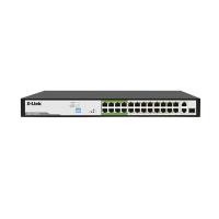 ราคา SWITCH (สวิตซ์) D-LINK 250M 24 PORT FAST ETHERNET POE SWITCH WITH 1 GIGABIT COMBO UPLINK PORT (DES-F1026P-E) (19744736542)