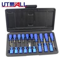 ราคา 19pc Universal Terminal Release Tool Set Plug Type Connector Remover Kit (49804583510)