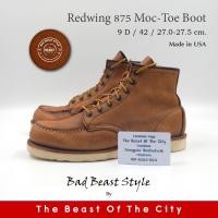 ราคา Redwing 875 Moc-Toe Boot (ทำพื้น) (27.0-27.5 cm.) (49500365333)