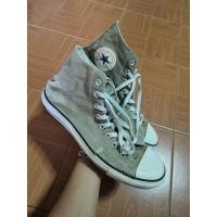 ราคา Converse All Star หุ้มข้อสีเทาเข้ม ไซร้ 43/28 มือสองของแท้ (49054872918)