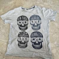 ราคา เสื้อยืดสีเทา H&M มือสอง สภาพดี (25134181020)