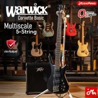 ราคา Warwick Corvette Basic 5 Multi Scale 5-String Electric Bass เบสไฟฟ้า (47502835731)