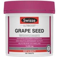 ราคา ของแท้% Swisse Grape Seed 14,250mg 300เม็ด (3924751619)