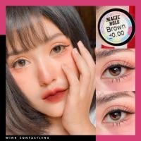 ราคา คอนแทคเลนส์ Wink Magic hole Gray // Brown (11533813139)