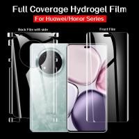 ราคา ฟิล์มด้านหลังแบบนุ่มสําหรับ Honor 200pro/honor 90/70/X9a/X9b/X9c Hydrogel ฟิล์มเต็มรูปแบบป้องกันฟิล์มสําหรับ Huawei Magic 8/7 pro/6 pro/Mate 60pro ป้องกันหน้าจอ (24446190650)