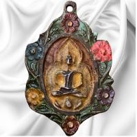 ราคา หลวงปู่บุญ วัดกลางบางแก้ว เหรียญลงยา เจ้าสัว พระเครื่อง (23978500828)