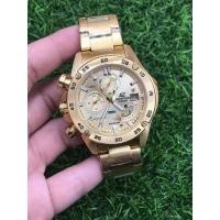 ราคา [ลดเพิ่ม 200.- ใส่โค้ด INCSH99] Casio Edifice EFR-558 Full Gold Men's Watch นาฬิกาสีทอง หน้าปัด 52mm (18614179397)