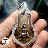 ราคา เหรียญหลวงพ่อเกศจำปาศรี วัดนิมมานรดี กทม. ปี 2514 เนื้อทองแดง พร้อมเลี่ยม (26458082649)