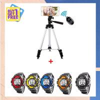 ราคา ขาตั้งโทรศัพท์ Tripod 3110 ขาตั้งกล้องและมือถือ แบบ 3 ขา (ครบชุดพร้อมถุงเก็บ)+หูฟังบลูทู ธ S530 (7632693337)