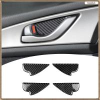 ราคา [B Y M P] ฝาครอบมือจับประตู คาร์บอนไฟเบอร์ สําหรับ Mazda 2 3 6 Demio CX-3 CX-5 CX-7 CX-9 MX5 2017 2018 2019 (24953319794)