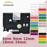 ราคา เทปฉลากลามิเนต 6 9 12 18 24 มม. สําหรับเครื่องพิมพ์ฉลาก Brother TZe-231 tze231 tze131 PT-H110 PT-H107B PT-D450 PT-D600 (21694864876)