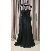 ราคา ชุดราตรีสีดำ ชุดออกงานสีดำ ชุดเดรสสีดำ ชุดราตรียาว ชุดเดรสสวยๆงานป้ายมือสอง ราคาถูก size M - L (27517190100)