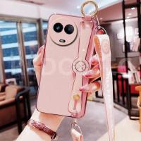 ราคา เคส Realme 11 5G / Realme 11X 6D สายรัดข้อมือเคสโทรศัพท์พร้อมสายคล้องไหล่แบบยาวกระเป๋าสะพายข้างพร้อมตัวป้องกันกล้อง (16998982938)