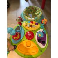 ราคา โต๊ะกิจกรรมเด็ก หัดเดิน Bright Start Around We Go รุ่น Zippity Zoo 3in1 **ไม่มีกล่อง หัวสิงโตห้อย ต่อรองราคาได้ (3548846567)