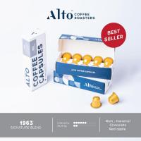 ราคา Alto Coffee กาแฟแคปซูล 1963 Signature Blend สำหรับเครื่อง Nespresso (10 แคปซูล) (7168807859)