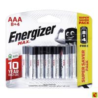 ราคา เอเนอไจเซอร์ ถ่านอัลคาไลน์ ขนาด AAA แพ็ค 8+4 ก้อน (41824292239)