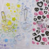 ราคา สินค้าใหม่ Original Stickers Star Love Stickers สติ๊กเกอร์เกาหลี Handbook Goo Card Stickers deco (27606518634)
