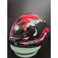 ราคา หมวกกันน็อค RIDER VIPER แดงดำด้าน M18 ลดล้างสต็อค (23762792914)