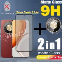 ราคา Honor Magic 8 Lite 5G 2025 2in1 Matte Frosted Glass และเลนส์ฟิล์มสําหรับ HONOR Magic8 Magic8Lite Honor Magic 8 Lite 5G 2025 2IN1 9 H กระจกนิรภัยป้องกันหน้าจอเลนส์ฟิล์ม (49303039411)