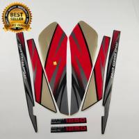 ราคา MERAH Striping honda gl max glmax 1996 red neo tech list ตัวเรือนมาตรฐาน (40355845086)