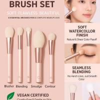 ราคา [BANILA CO] ชุดแปรงแต่งหน้าวีแกน 6 ชิ้น – Blusher, Blending, Smudge, Contour, Highlighter, ปลายนิ้ว (29239691924)