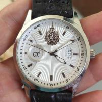 ราคา นาฬิกาวินเทจ ตราสัญลักษณ์ ภปร หน้าขาว ยี่ห้อwise มือสองสภาพสวย ขึ้นข้อหล่อมาก ระบบควอตซ์ กระจกสวยใส สายใหม่หนังจระเข้แท้ (27632426084)