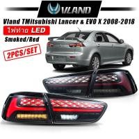 ราคา 2008-2018 Mitsubishi Lancer & EVO X Vland IV ไฟท้าย LED พร้อมไฟต้อนรับไดนามิก (24051283355)