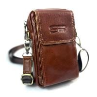 ราคา Chinatown leather กระเป๋าหนังแท้ใส่มือถือสีดำ น้ำตาลซิปคู่+ฝาช่องหน้าแม่เหล็ก ไอโฟนโปรแมคได้ 3 เครื่องแนวตั้ง (4437481826)