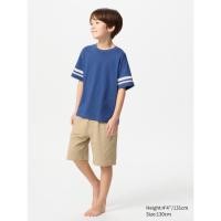 ราคา Uniqlo ชุดลำลอง แขนสั้น ขาสั้น สีกรมท่า + ครีม ของใหม่ แท้ พร้อมส่ง (40001570434)