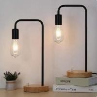 ราคา โคมไฟตั้งโต๊ะ LED โคมไฟหัวเตียง วินเทจ โคมไฟตั้งโต๊ะ อ่านหนังสือ โมเดิร์น (26636935644)