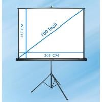 ราคา Grandview Tripod Screen PT-H100 100 inch อัตราส่วน 4:3 (203 x 152 Cm) สามารถออกใบกำกับภาษีได้ (7182279722)