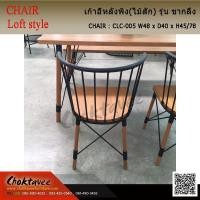 ราคา เก้าอี้หลังพิง (ไม้สัก) รุ่น ขากลึง (26703472762)