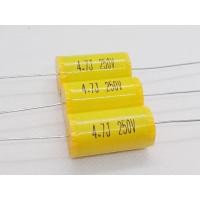 ราคา (แพ็ค2ตัว) คาปาซิเตอร์ลำโพง,Cเสียงแหลม 4.7uF 250V. ตัวเก็บประจุ คาปาเสียงแหลม พร้อมส่ง (29068467669)