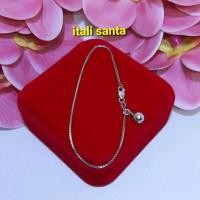 ราคา สร้อยข้อมือซานต้าอิตาลี เงินแท้ 925 สร้อยข้อมือวัยรุ่น (54454033632)