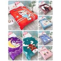 ราคา พร้อมส่ง ผ้าห่มขนมิ้ง 5 ฟุต หนา 2 ชั้น (15736642354)