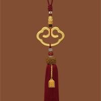 ราคา ทองเหลือง Ruyi จี้รถจี้รถปลอดภัย Pixiu ทรายทองรถกระจกมองหลังตกแต่งผู้หญิงผู้ชาย high-end (25837106220)