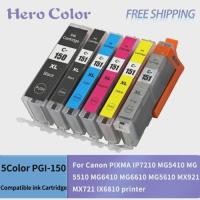 ราคา 6X PGI150 PGI-150 Compatible ink Cartridge For Canon PIXMA IP7210 MG5410 MG5510 MG6410 MG6610 MG561 (46506119942)