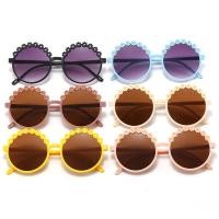 ราคา แว่นกันแดดเด็กแฟชั่น กรอบทรงกลม แว่นกันแดดเด็ก แว่นกันแสง UV สุดน่ารัก (42159419266)