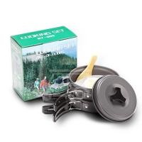 ราคา ชุดหม้อสนาม หม้ออเนกประสงค์ หม้อตั้งแคมป์ หม้อสนาม ปิคนิคแบบพกพา 8-in-1 (24807864144)