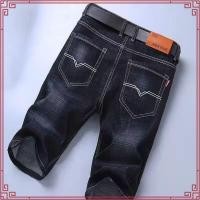 ราคา กางเกงยีนส์ขาสามส่วนชายอ้วน กางเกงยีนส์ขาสั้นชาย S26/3 JUMBO SIZE28 -50 สีสนิม ผ้ายีนส์ยืด ทรงกระบอกเล็ก (เป้าซิป) (42927913092)