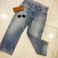 ราคา เสื้อผ้ามือสอง กางเกงลีวาย 501 Size 32 ของแท้มือสอง สภาพดี (2041349965)