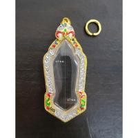 ราคา ตลับพระ ตลับ25ศตวรรษลงยาฝังเพชร ตลับหุ้มทองคำแท้ (21257775476)