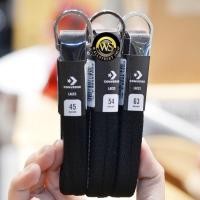 ราคา [ลิขสิทธิ์แท้]เชือกรองเท้าคอนเวิร์สแท้ CONVERSE CUT SHOELACES size 45/54/63 สีดำ) เชือก พร้อมส่ง สีดำ (10071596350)
