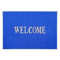 ราคา HOME LIVING STYLE พรมเช็ดเท้าดักฝุ่น WELCOME 120X180 ซม. สีน้ำเงิน จัดส่งโดย HomePro (41611831046)