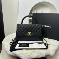 ราคา Like new‼️ Chanel coco 10.5 caviar holo25 อะไหล่ทอง สภาพสวยมากค่า หนังทรงป่อง เม็ดชัด ขอบมุมสวย ภายในสะอาด น้องยัง (29106900988)