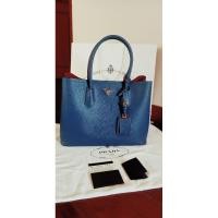 ราคา Prada saffiano double bag มือสองของเเท้1000% (19491575549)