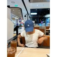 ราคา ส่งต่อ หมวกแก็ปแฟชั่น หมวกแก๊ปสีน้ำเงิน สีในรูปตรงกับตัวจริงเป๊ะ (29160577002)