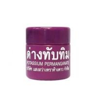 ราคา ด่างทับทิม แสงสว่างตราค้างคาว ปริมาณ 10 กรัม ใช้ล้างผัก ล้างผลไม้ ฆ่าเชื้อตามผิวหนัง ล้างตู้ปลา (12107881106)